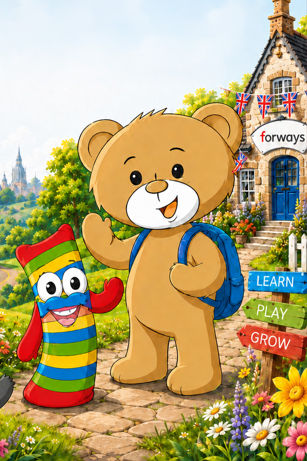 Teddy Eddie, angličtina pre deti od 2 do 7 rokov